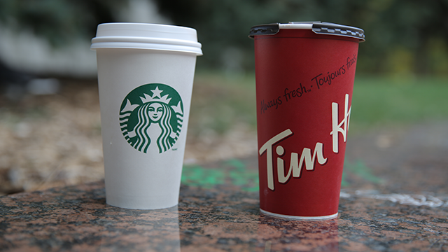 Team Starbucks or Team Timmies?